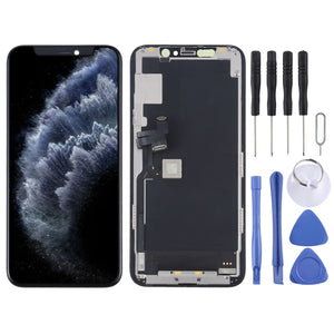 Original OLED Material LCD Screen and Digitizer Full Assembly for iPhone 11 Pro
