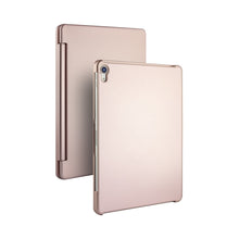 F105A Colorful Backlight Aluminum Backplane Wireless Bluetooth Keyboard Tablet Case for iPad Pro 11 inch （2018） (Rose Gold)