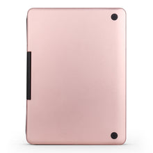 F611 Detachable Colorful Backlight Aluminum Backplane Wireless Bluetooth Keyboard Tablet Case for iPad Air 2 / 9.7 (2018) / 9.7 inch (2017) / Air / Pro 9.7 inch (Rose Gold)