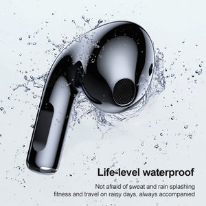 Original Lenovo LivePods LP40 TWS IPX4 Waterproof Bluetooth Earphone with Charging Box, Support Touch & HD Call & Siri & Master-slave Switching (Black)