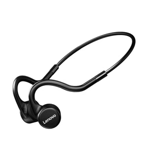 Lenovo X5 IPX8 Waterproof Bluetooth 5.0 Bone Conduction Wireless Earphones, Built-in 8G Memory (Black)