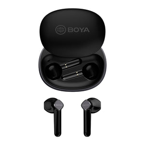 BOYA BY-AP100 True Wireless In-ear Stereo Headphones Bluetooth 5.1 Earphones (Black)