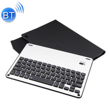 FT-1039B Detachable Bluetooth 3.0 Aluminum Alloy Keyboard + Lambskin Texture Leather Tablet Case for iPad Pro 10.5 inch / iPad Air (2019), with Water Repellent / Three-gear Angle Adjustment / Magnetic / Sleep Function (Black)