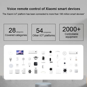 Xiaomi Xiaoai Speaker Pro with 750mL Large Sound Cavity Volume / AUX IN Wired Connection / Combo Stereo / Professional DTS Audio / Hi-Fi Audio chip / Infrared Remote Control Traditional Home Appliances / Bluetooth Mesh Gateway