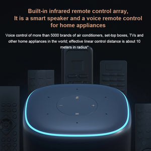 Xiaomi Xiaoai Speaker Pro with 750mL Large Sound Cavity Volume / AUX IN Wired Connection / Combo Stereo / Professional DTS Audio / Hi-Fi Audio chip / Infrared Remote Control Traditional Home Appliances / Bluetooth Mesh Gateway