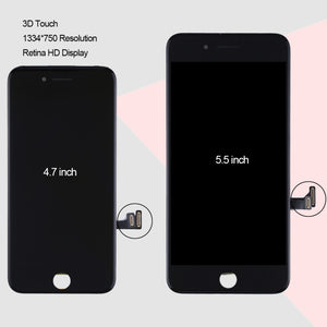 Original LCD Screen for iPhone 7 with Digitizer Full Assembly (Black)