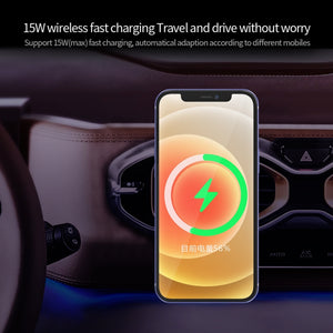 X16 Magsafe Car Air Outlet Vent Mount Clamp Holder 15W Fast Charging Qi Magnetic Wireless Charger For iPhone 12 Series