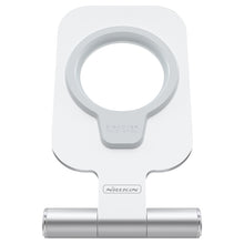 NILLKIN Vertical Folding Stand，Support Magsafe Charger(Silver)