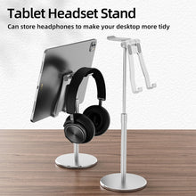 R-JUST PB03 Lifting / Angle Adjustable Multi-function Headset / Tablet / Mobile Phone Holder, Suitable for Devices Under 12.9 inch