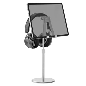 R-JUST PB03 Lifting / Angle Adjustable Multi-function Headset / Tablet / Mobile Phone Holder, Suitable for Devices Under 12.9 inch