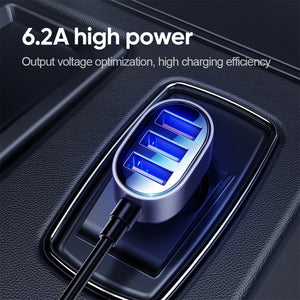 JOYROOM JR-CL03 6.2A Multi 5 Ports USB Smart Car Charger