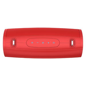 ZEALOT S38 Portable Subwoofer Wireless Bluetooth Speaker with Built-in Mic, Support Hands-Free Call & TF Card & AUX (Red)