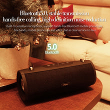 ZEALOT S38 Portable Subwoofer Wireless Bluetooth Speaker with Built-in Mic, Support Hands-Free Call & TF Card & AUX (Red)