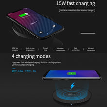 NILLKIN Power Flash Aramid Fiber Qi Standard Wireless Charger Charging Pad (Black)