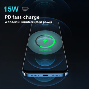 ETG755 15W Refrigeration Magnetic Wireless Charger(Black)