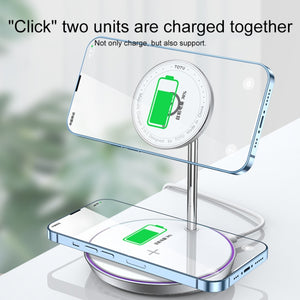 TOTUDESIGN CACW-057 Minimal Series 15W 2 in 1 Height Adjustable Magnetic Wireless Charger
