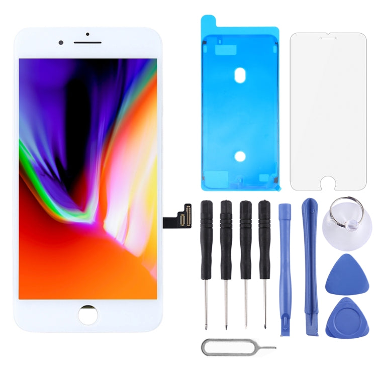 Original LCD Screen for iPhone 8 Plus with Digitizer Full Assembly(White)