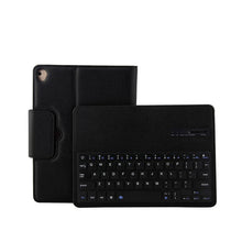 IP071 for iPad Pro 9.7 inch / iPad Air 2 / iPad Air /iPad 9.7 (2018) & iPad 9.7 (2017) Separable ABS Bluetooth Keyboard + Litchi Texture Horizontal Flip Leather Tablet Case with Holder(Black)