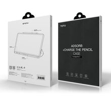 TOTUDESIGN Horizontal Flip TPU Leather Case for iPad Pro 12.9 inch (2018), with Holder & Sleep / Wake-up Function (Black)