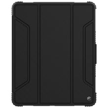 NILLKIN Bumper Horizontal Flip Leather Case for iPad Pro 12.9 inch (2018)，with Pen Slot (Black)