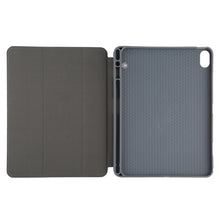 Mutural YASHI Series TPU + PU Cloth Pattern Texture Horizontal Flip Leather Case with Three-folding Holder & Pen Slot & Wake-up / Sleep Function For iPad Air 2022 / 2020 10.9(Green)