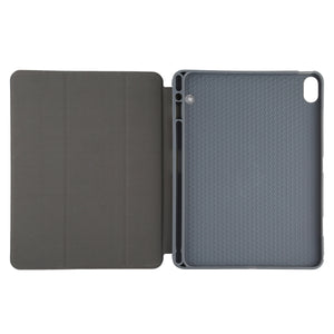 Mutural YASHI Series TPU + PU Cloth Pattern Texture Horizontal Flip Leather Case with Three-folding Holder & Pen Slot & Wake-up / Sleep Function For iPad Air 2022 / 2020 10.9(Green)