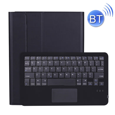 A11B-A Ultra-thin ABS Detachable Bluetooth Keyboard Tablet Case with Touchpad & Pen Slot & Holder for iPad Pro 11 inch 2021 (Black)