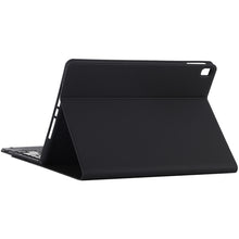 TG-102BC Detachable Bluetooth Black Keyboard + Microfiber Leather Tablet Case for iPad 10.2 inch / iPad Air (2019), with Touch Pad & Pen Slot & Holder(Black)