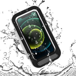 For iPhone 11 Pro Bathroom Waterproof Phone Case for iPhone 12 / 11 / X / 8 / 7 Series, 5.5-7.0 inch Cellphones (Transparent)