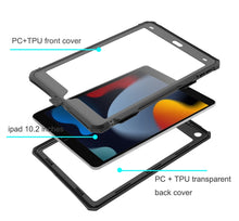 For iPad 10.2 2021 RedPepper Shockproof Waterproof PC + PET + TPU Tablet Protective Case
