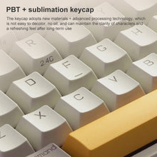 Original Xiaomi Youpin MWMKB01 68 Keys MIIIW ART Series Mechanical Keyboard (Autumn Sun)