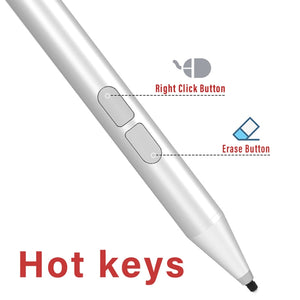 JD02 Prevent Accidental Touch Stylus Pen for MicroSoft Surface Series (Silver)