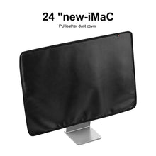 For 24 inch Apple iMac Portable Dustproof Cover Desktop Apple Computer LCD Monitor Cover with Storage Bag(Blue)