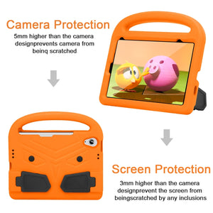 For iPad mini 6 Sparrow Style EVA Material Children Shockproof Case(Orange)