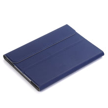 A03 for iPad mini 3 / 2 / 1 Universal Ultra-thin ABS Horizontal Flip Tablet Case + Bluetooth Keyboard(Blue)