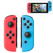 Left and Right Bluetooth Wireless Joypad Gamepad Game Controller for Switch(Blue + Red)