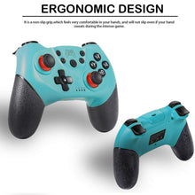 6-axis Bluetooth Joypad Gamepad Game Controller for Switch Pro(Green)