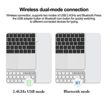 Original Xiaomi Youpin MIIIW 85 Keys 2.4GHz Mini Bluetooth Dual-Mode Wireless Keyboard(Black)