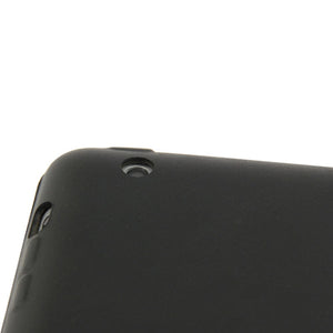 4-folding Slim Smart Cover Leather Case with Holder & Sleep / Wake-up Function for iPad 4 / New iPad (iPad 3) / iPad 2(Black)