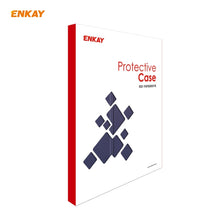 For iPad 10.2 2021 / 2020 / 2019 ENKAY ENK-8016 PU Leather + TPU Smart Case with Pen Slot(Dark Blue)