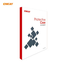 For iPad 10.2 2021 / 2020 / 2019 ENKAY ENK-8016 PU Leather + TPU Smart Case with Pen Slot(Blackish Green)