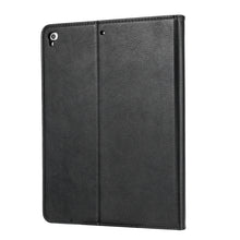 Knead Skin Texture Horizontal Flip Leather Case for iPad 9.7 2018 / 2017 / Air / Air 2/Pro 9.7, with Photo Frame & Holder & Card Slots & Wallet(Black)