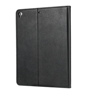 Knead Skin Texture Horizontal Flip Leather Case for iPad 9.7 2018 / 2017 / Air / Air 2/Pro 9.7, with Photo Frame & Holder & Card Slots & Wallet(Black)