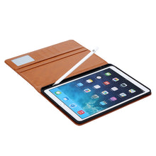 Knead Skin Texture Horizontal Flip Leather Case for iPad 9.7 2018 / 2017 / Air / Air 2/Pro 9.7, with Photo Frame & Holder & Card Slots & Wallet(Brown)