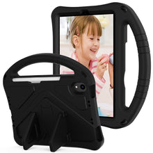 For iPad mini 6 EVA Flat Anti Falling Protective Tablet Case Shell with Holder(Black)