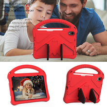 For iPad mini 6 EVA Flat Anti Falling Protective Tablet Case Shell with Holder(Red)