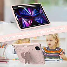 Pure Color PC + Silicone Anti-drop Tablet Tablet Case with Butterfly Holder & Pen Slot For iPad Pro 11 2018 & 2020 & 2021 & Air 2020 10.9