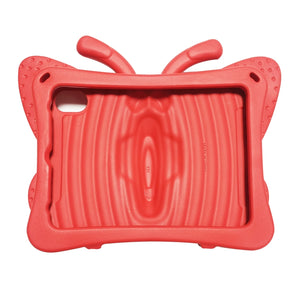 For iPad mini 6 Butterfly Bracket EVA Fall-proof Protective Case(Red)