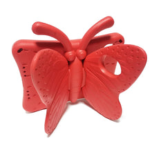 For iPad mini 6 Butterfly Bracket EVA Fall-proof Protective Case(Red)