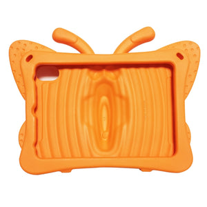 For iPad mini 6 Butterfly Bracket EVA Fall-proof Protective Case(Orange)